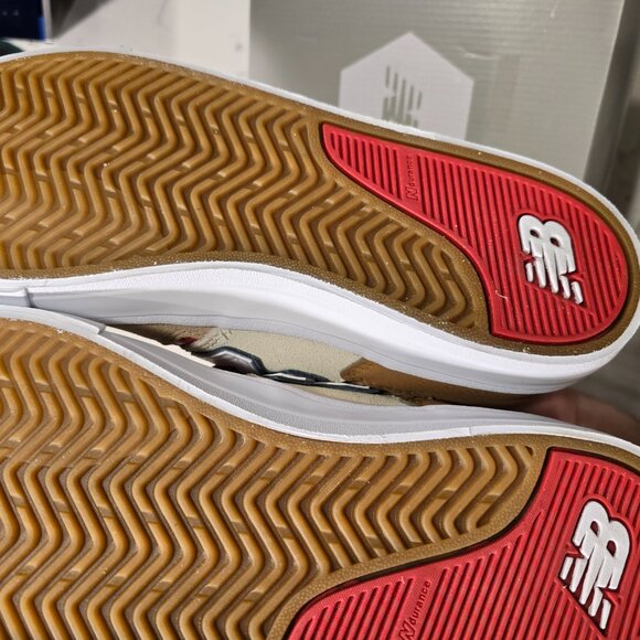 NEW BALANCE NUMERIC JAMIE FOY 306 TAN / RED NM2006NNX MENS 10 NEW SNEAKERS SHOE - Picture 6 of 11